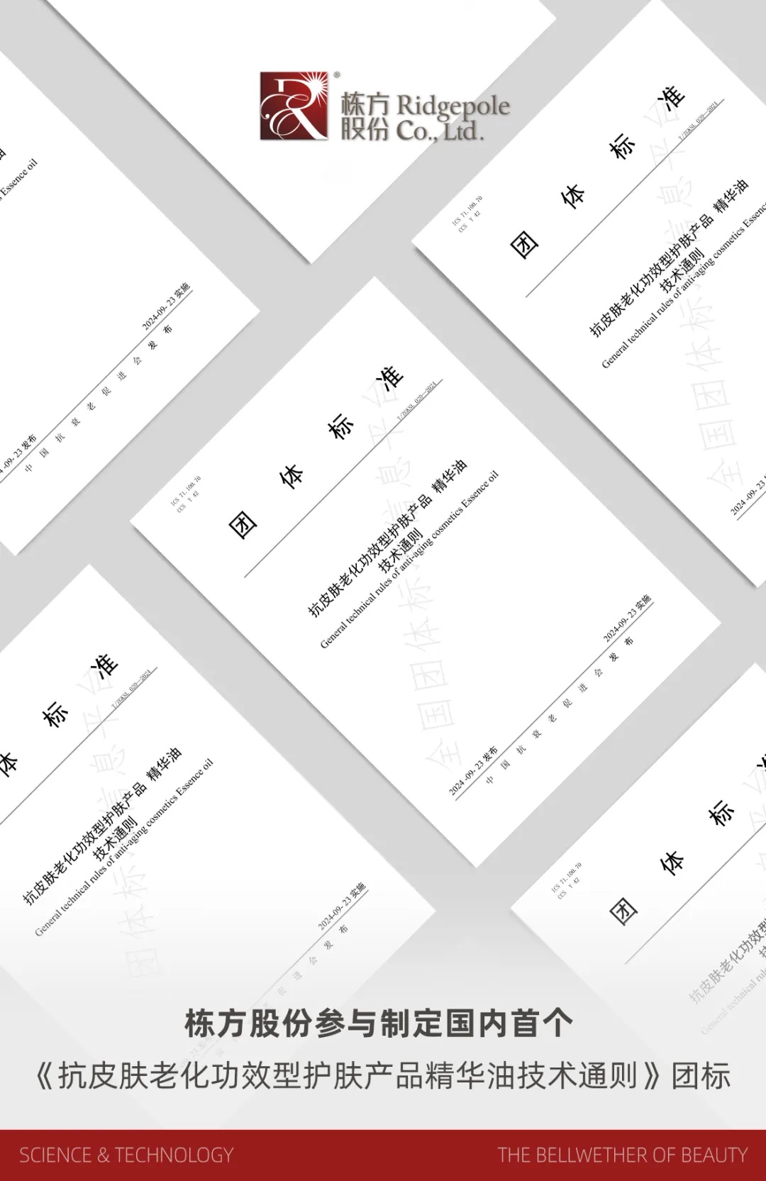 標(biāo)準(zhǔn)引領(lǐng)丨國內(nèi)首個《抗皮膚老化功效型護(hù)膚產(chǎn)品精華油技術(shù)通則》團(tuán)體標(biāo)準(zhǔn)正式發(fā)布